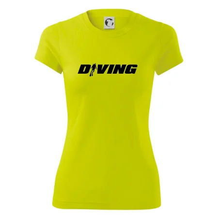 Diving nápis potápěč