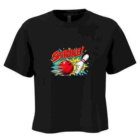 Strike komiksový bowlingový náraz