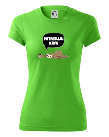 Potřebuju kávu lenochod