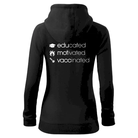 Educated motivated vaccinated