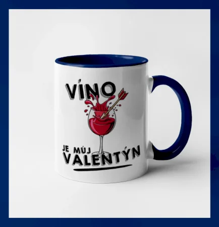 Víno je můj valentýn