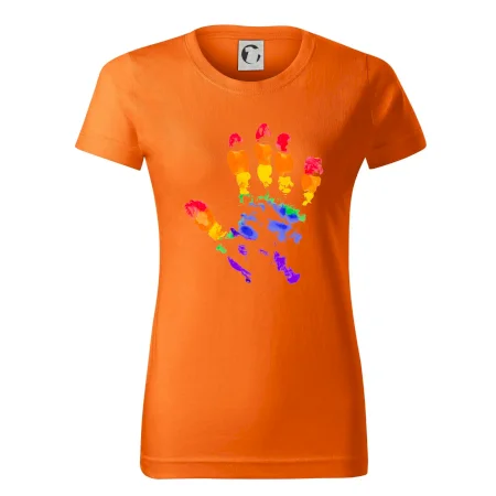LGBT hand print