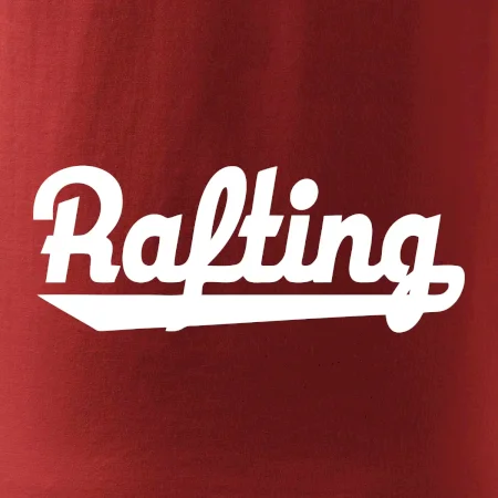 Rafting nápis