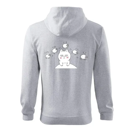 Unavená kočka nemůže spát