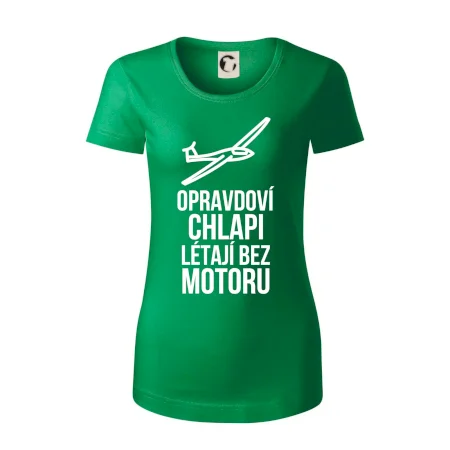 Opravdovi chlapi létají bez motoru