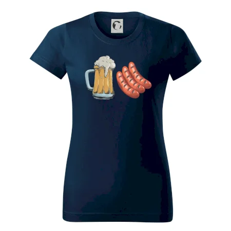 Pivo a klobása