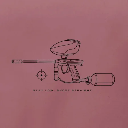 Minimalistický marker stay low shoot straight