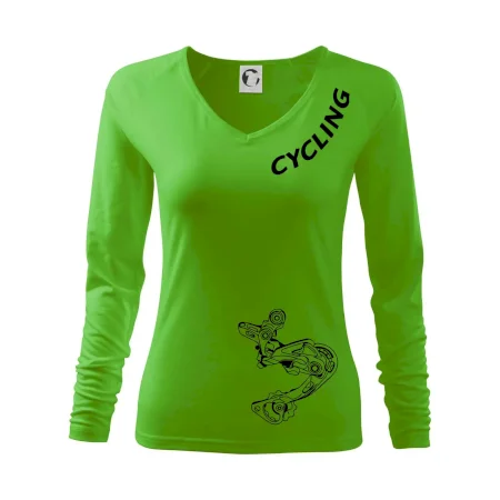 Cycling nápis šikmo