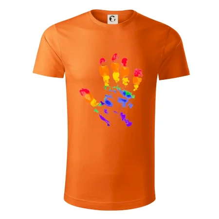 LGBT hand print