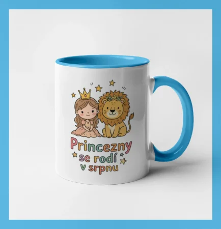 Dětský obrázek - princezny se rodí v srpnu