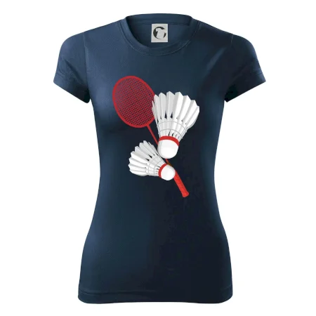 Badminton - pálka a košík