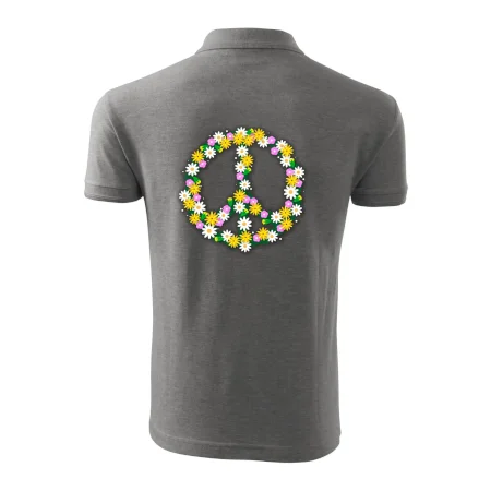 Peace symbol kopretiny