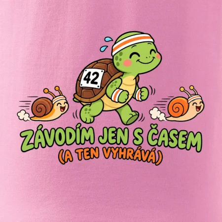 Běžecká želva závodím jen s časem
