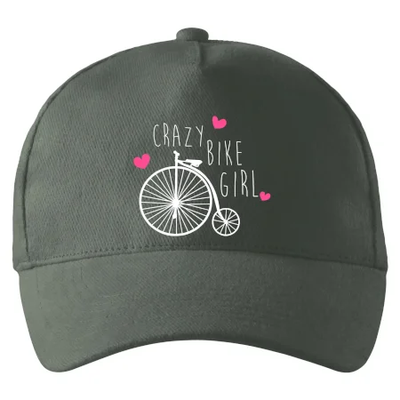 Crazy bike girl