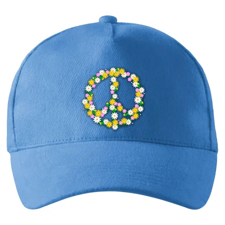 Peace symbol kopretiny