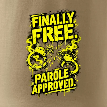 FINALLY FREE. PAROLE APPROVED