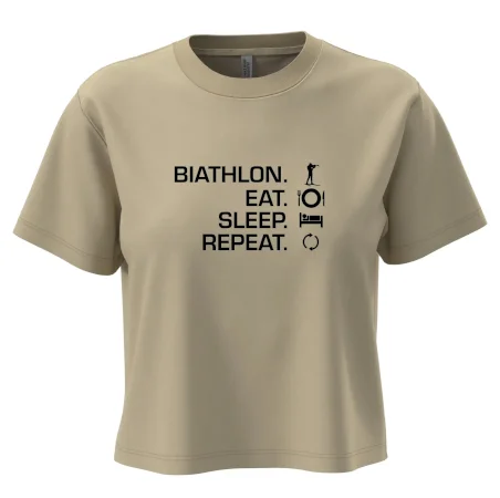 Biathlon Eat Sleep Repeat