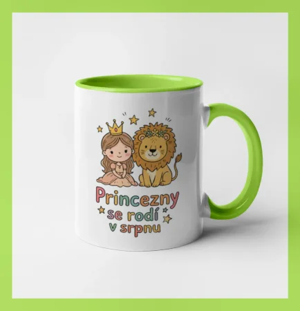 Dětský obrázek - princezny se rodí v srpnu