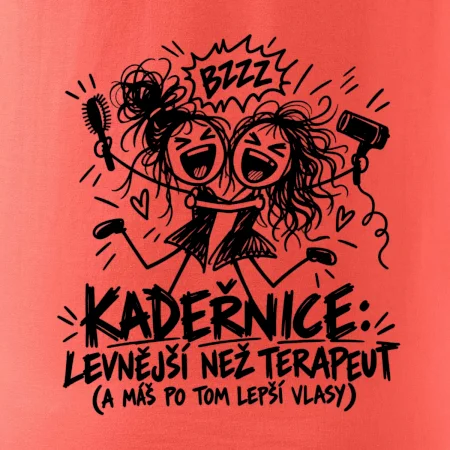Kadeřnice levnější než terapeut - kreslené