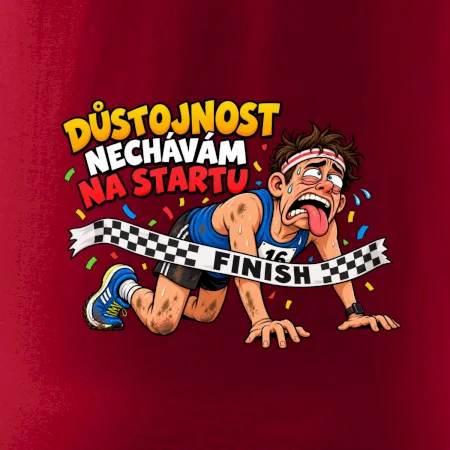 Běžec důstojnost nechávám na startu