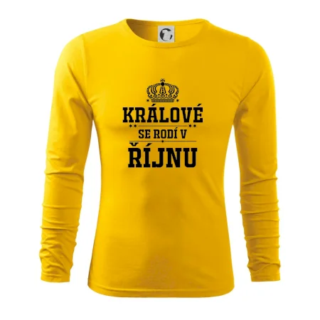 Králové se rodí v řijnu
