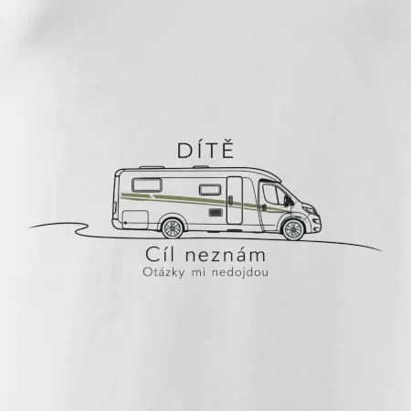 Dítě cíl neznám otázky mi nedojdou obytný automobil