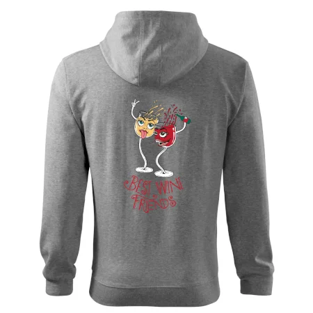 Best wine friends dancing (Pecka design)