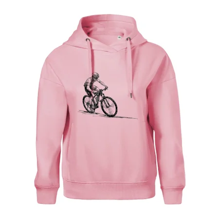 MTB kreslený cyklista