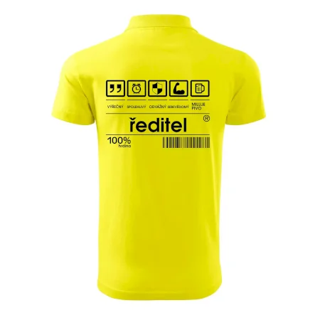 Čárový kód - Ředitel
