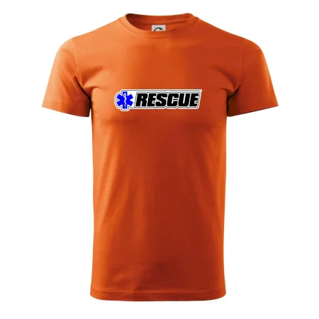 Záchranář rescue kříž modrý