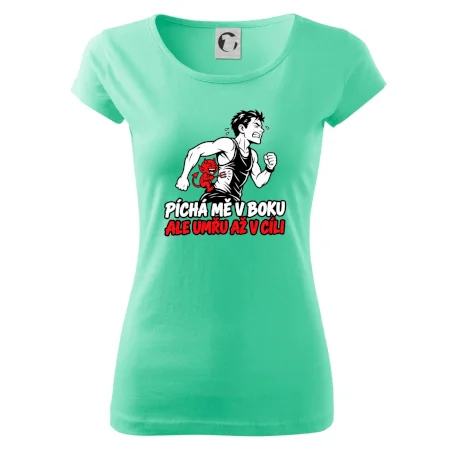 Běžec píchá mě v boku