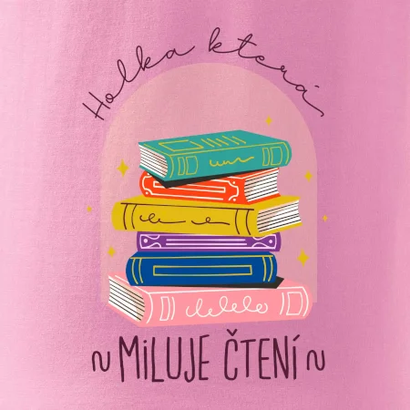 Holka, která miluje čtení