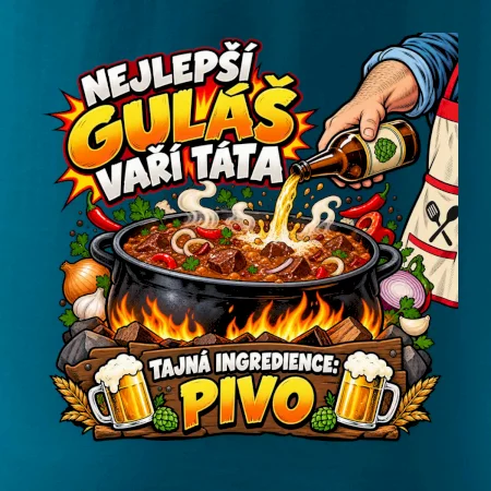 Nejlepší guláš vaří táta Tajná ingredience pivo