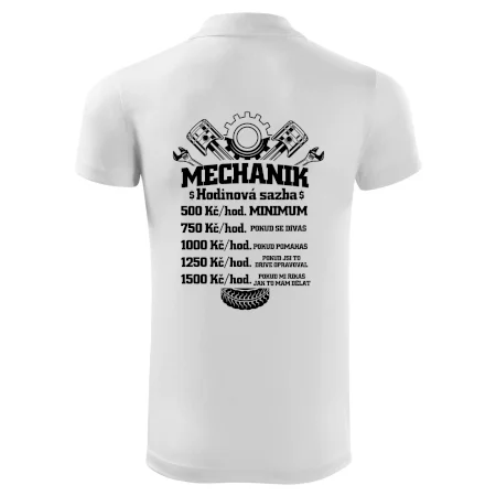 Mechanik - hodinová sazba