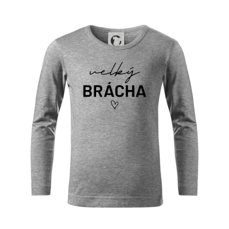Velký brácha - nápis na prsou