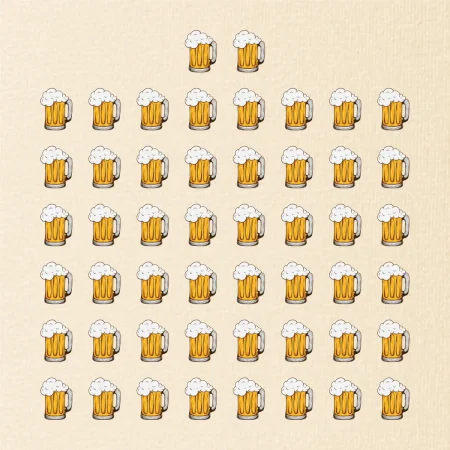 Narozeniny - 50x pivo
