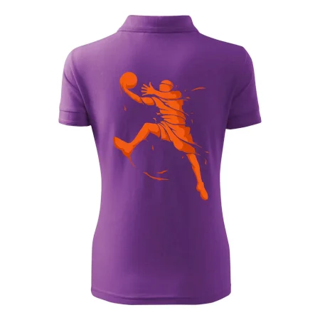 Basketball player splash
