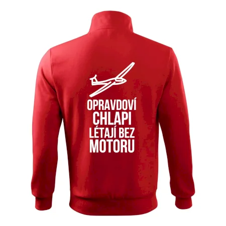 Opravdovi chlapi létají bez motoru