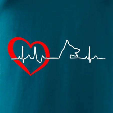 Německý ovčák ekg