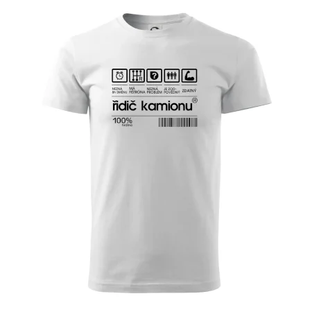 Čárový kód řidič kamionu