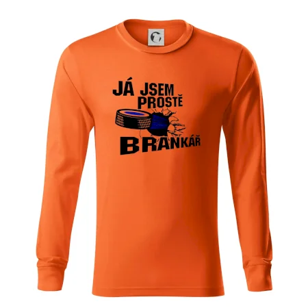 Ja jsem prostě brankář hokej