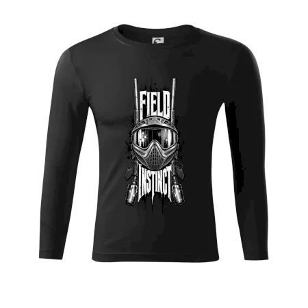 Černobílá maska field instinct paintball