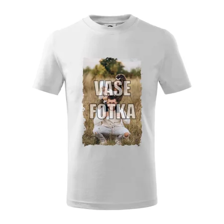 Triko s vlastní fotkou