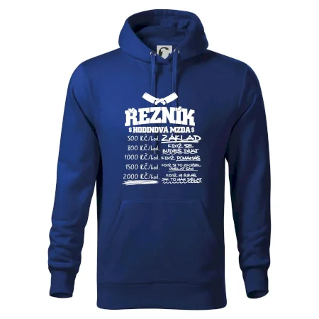 Hodinová mzda řezník