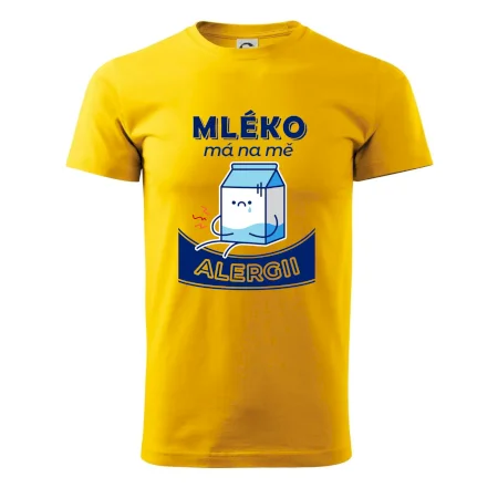 Mléko má na mě alergii
