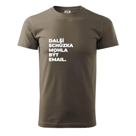 DALŠÍ SCHŮZKA MOHLA BÝT EMAIL.