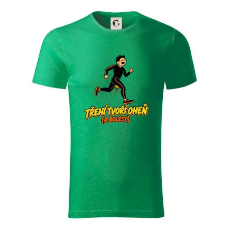 Běžecké tření tvoří oheň