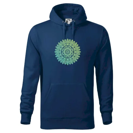 Mandala zelenožlutá