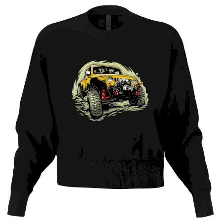 Žlutý offroad s navijákem