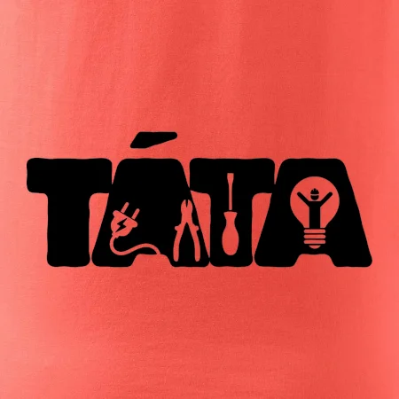 Táta nápis - elektrikář